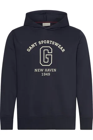 GANT Graphic Sweat Hoodie Navy