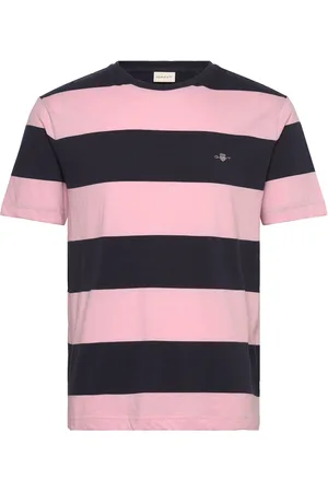 GANT Bar Stripe Ss T-Shirt Pink