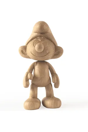 boyhood Smurfs X Wood Smurf Small Beige