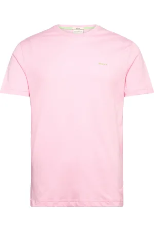 GANT Contrast Logo Ss T-Shirt Pink