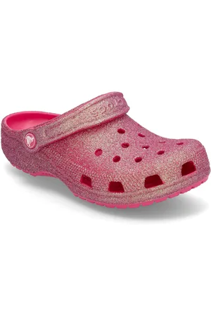 Crocs Classic Iridescent Glitter Cg Pink