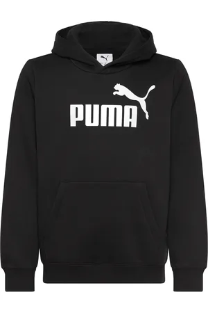 PUMA Ess No. 1 Logo Hoodie Fl B Black