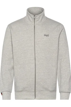 Superdry Essential Logo Track Top Grey