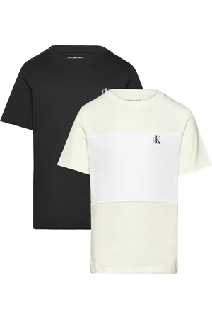 Calvin Klein Color Block 2-P T-Shirts Black