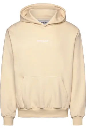 Sixth June Essentials Puff Logo Hoodie Cream