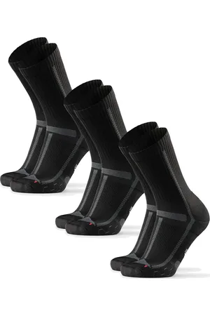 DANISH ENDURANCE Long Distance Running Crew Socks Black