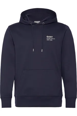 GANT Small Graphic Sweat Hoodie Navy