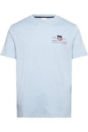 GANT Reg Archive Shield Emb Ss T-Shirt Blue