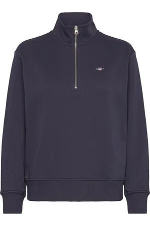 GANT Shield Half-Zip Navy
