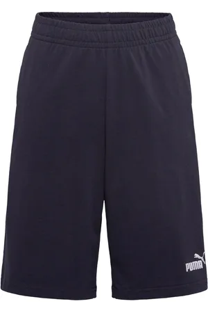 PUMA Ess No. 1 Logo Jersey Shorts B Navy