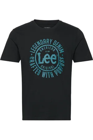 Lee Logo Tee Black