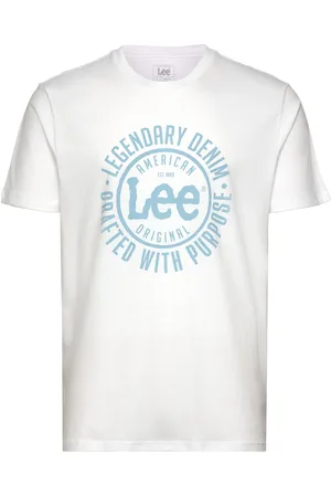 Lee Logo Tee White