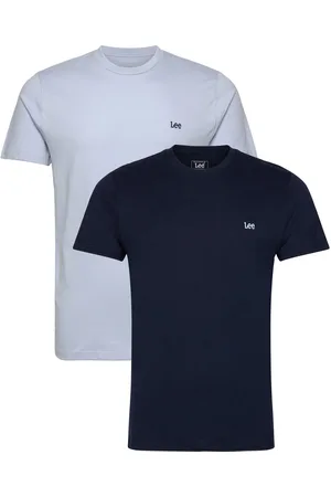 Lee Twin Pack Crew Navy