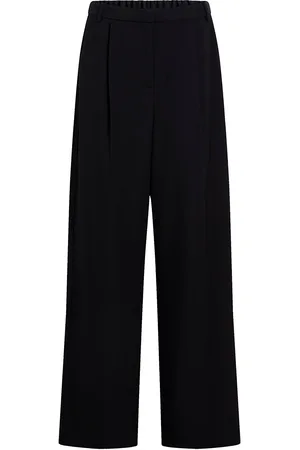 Calvin Klein Travel Twill Wide Leg Pant Black