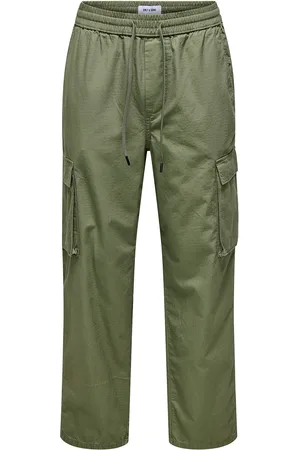Only & Sons Onssinus Loose Cargo Ripstop 0259 Pant Khaki
