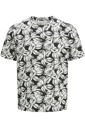 JACK & JONES Jorsplit Aop Tee Ss Crew Neck Ln Jack & J S
