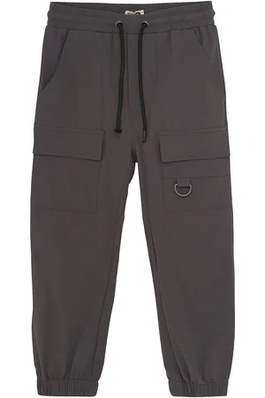 Daily7 Cargo Parachute Pants Brown
