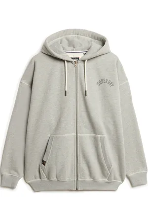 Superdry Athletic Ess Over D Ziphood Grey