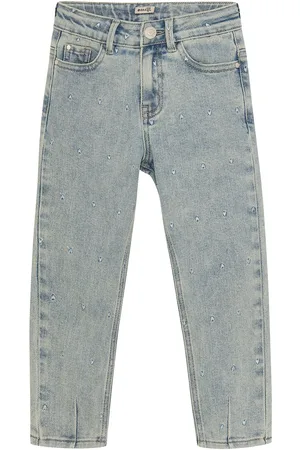 Daily7 2500 Mom Fit Aop Jeans Blue
