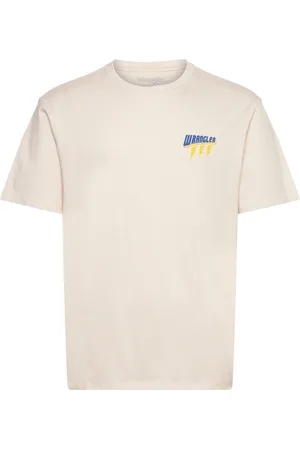 Wrangler Small Graphic Tee Cream