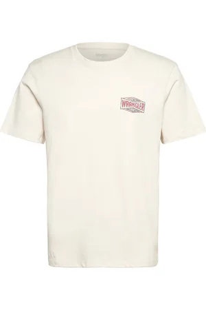 Wrangler Small Graphic Tee Cream