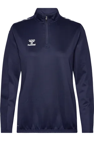 Hummel Hmlcore Xk Half Zip Sweat Woman Navy