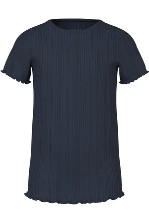 NAME IT Nmfvilke Ss Slim Top Navy