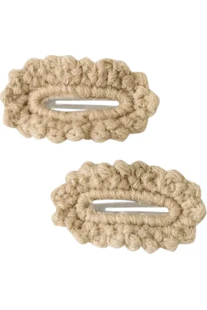 Lil Atelier Nkfacc-Lisa 2 Pack Hair Clips Lil Beige