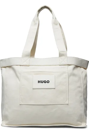 HUGO BOSS Becky Tote-Canvas White