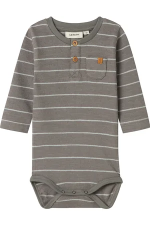 Lil Atelier Nbmsalim Ls Slim Body Lil Grey