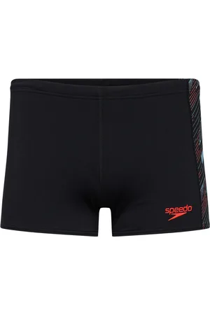Speedo Mens Hyperboom Panel Aquashort Black
