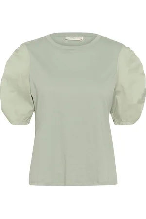 INWEAR Payanaiw Woven Trim Tshirt Green