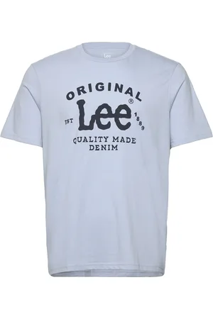 Lee Big Logo Tee Blue