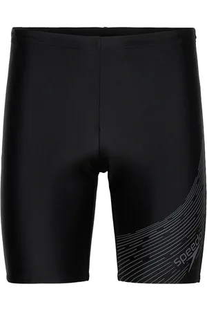 Speedo Mens Medley Logo Jammer Black