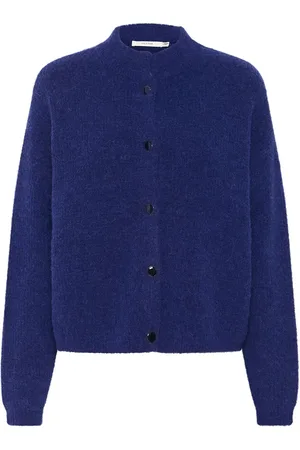 Gestuz Alphagz Short Cardigan Blue