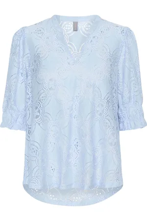 Culture Cuolu Ss Blouse Blue