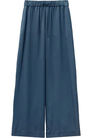 A Part Of The Art Vacant Pants Lyocell Navy