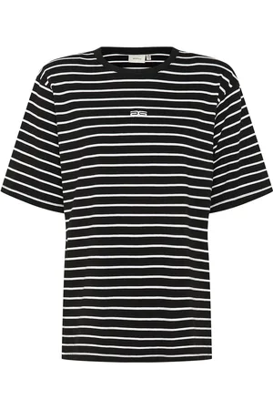 Gestuz Samurillygz Striped Tee Black