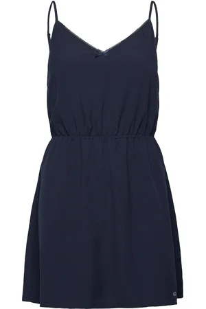 Tommy Hilfiger Tjw Essential Strap Dress Ext Navy