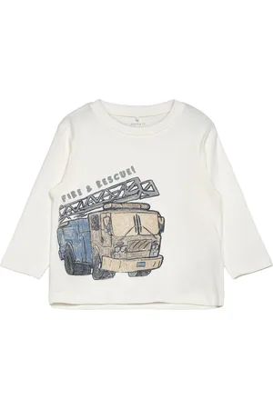 NAME IT Nmmdusty Nreg Ls Top Box Cream