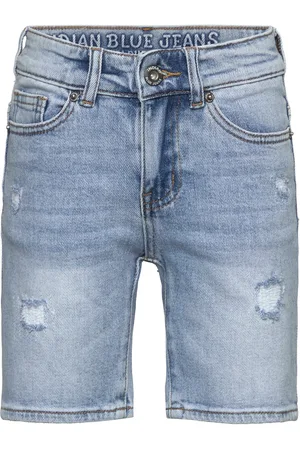 Indian Blue Jeans Denim Wide Shorts Blue Denim Blue