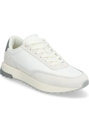 Calvin Klein Low Top Lace Up Repreve Mix White