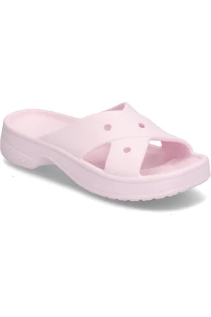 Crocs Cl Womens Cross Strap Pink