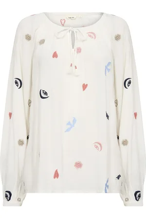 Cream Crronja Blouse White