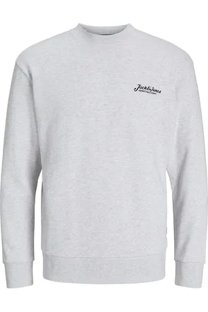 JACK & JONES Jjbeau Sweat Crew Neck Grey Jack & J S