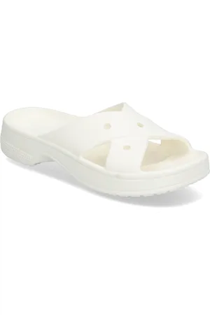 Crocs Cl Womens Cross Strap White