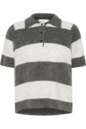 Karen by Simonsen Kbnoabelle Polo Short Sleeve Grey