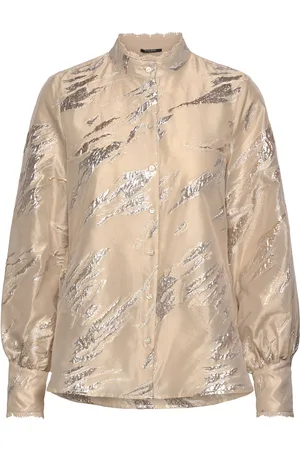 Bruuns Bazaar Plantagobbcharlotta Shirt Gold