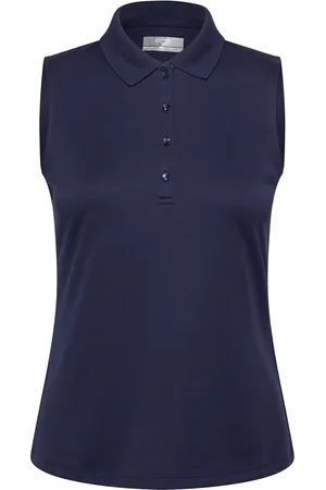Callaway Sleeveless Knit Polo Navy