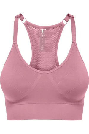 ONLY Onpsis-3 Seam Bra Pink